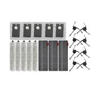 FACAIIO Paquete de 21 accesorios para UWANT U300 y U300Max, 5 paños de rodillo, 3 filtros de partículas finas, 5 bolsas de polvo a prueba de fugas, 8 cepillos, fácil de instalar