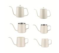 FACAIIO Para hervidor de acero inoxidable con cuello de cisne de 350 ml, cafetera con boquilla fina para un control preciso del agua, mango ergonómico para elaboración casera