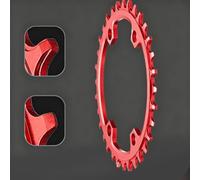 FACAIIO Plato estrecho ancho 96BCD para Shimano M7000 M8000 M9000, 32T | Piñón de bielas 34T 36T 38T MTB, 7075 aluminio CNC, anillo único, negro
