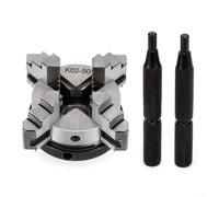 FACAIIO Portabrocas de torno autocentrante de 4 mordazas, pinza expandible para torneado de madera, K02-50, 50 mm de diámetro