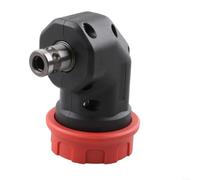 FACAIIO Portabrocas eléctrico de liberación rápida sin escobillas de 6,35 mm, compatible con taladros con cable o inalámbricos, construcción compacta de metal (b)