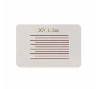 FACAIIO Probador de arañazos de rejilla cruzada de acero inoxidable de 100 rejillas con múltiples longitudes de arañazos y opciones de espaciado para una evaluación precisa de la adherencia del