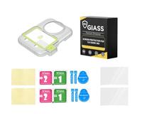 FACAIIO Protector de pantalla de vidrio templado para Osmo 360 con HD, juego de ayuda de aplicación de película, 2 unidades