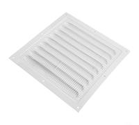 FACAIIO Rejilla de ventilación de metal cuadrada de 150 x 150 mm, 200 x 200 mm, 250 x 250 mm, 300 x 300 mm, rejilla de ventilación de aire de aluminio para aberturas de conductos de techo