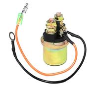 FACAIIO Relé solenoide de arranque resistente 12 V 200 A para 6G1-8194A-10 | Interruptor de control de embrague electromagnético para motores fueraborda 89-825096T, diseño de metal resistente al calor