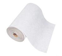 FACAIIO Rollo de papel de aluminio de lino autoadhesivo para pared, renovación del hogar, impermeable y aislante, papel tapiz decorativo (blanco-10 m)