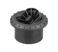 FACAIIO Salida de conducto de ventilación ajustable de 75 mm para calentadores de estacionamiento diésel 2KW-8KW, puerto de escape giratorio hecho de nailon resistente a altas temperaturas