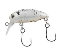 FACAIIO Señuelo flotante de 33 mm, 2,8 g con cuentas de sonido, cuentas de vidrio integradas, postura estable de natación, placa de lengüeta de metal, diseño de cola de tercer ojo