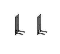 FACAIIO Soporte de pared de metal para altavoces envolventes Bose Lifestyle 650, 20 x 20 x 5 cm, negro, paquete de 2