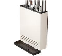 FACAIIO Soporte de pared para cubiertos de cocina con bandeja de drenaje, organizador de acero al carbono resistente al óxido con componentes desmontables, para estante de almacenamiento modular para