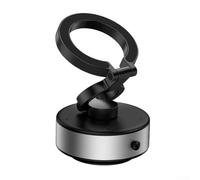 FACAIIO Soporte de teléfono de absorción al vacío 360 ideal para vehículos, proporciona un apoyo fiable durante la navegación o transmisión (plateado)