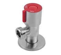 FACAIIO Válvula de parada de acero inoxidable de 30,5 cm, ángulo de giro de cuarto de vuelta, para calentador de agua, fregadero, baño y cocina