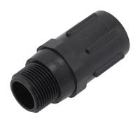 FACAIIO Válvula reguladora de presión de riego de jardinería 15-45 PSI con interfaz de rosca externa interna de seis puntos sistemas de riego de jardín (25 PSI)