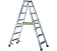 Facal - Escalera Doble, 5 Pisos + Bandeja