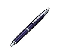 FACDEM Pluma estilográfica de metal azul perla con diseño de pluma estilográfica, punta EF F, suministros escolares, regalos (07, F (0.5 mm)
