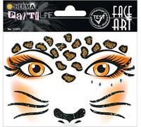 Herma Pegatina de arte facial Leopardo