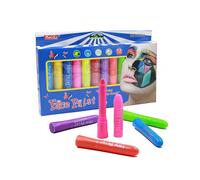 Face & Body Paint Crayons UV and Black Light Neon Face and Body Painting Set for Adult Kids and Costumes