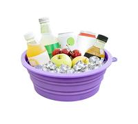 Face Bowl - Cold Plunge Skincare Tool, 9.65x3.54 Inches Silicone Ice Bath Facial Soaking Bowl with Ergonomic Skin Cooling Design, Portable Beauty Care Basin, Travel Camping Dorm RV SPA