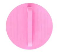 Face Cleansing Brush - 12.5cm Silicone Skin Scrubber Body | Handheld Facial Cleanser | Flexible Bristle Shower Tool With Anti Slip Grip For Bathroom Bathtub Gentle Deep Cleaning Care
