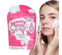 Face Cleansing Soap for Women,Skin Care Cleaner Soap for Face Body - Gentle Deep Cleansing Accessories Facial Nourishing Supplies for School Travel Home