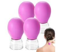 Face Cupping Set 4 Pieces Skin Lifting Massage Suction Tool