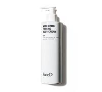Face D - Crema Corporal Hidratante y Reafirmante con Ácido Hialurónico y Vitamina E, 400 ml
