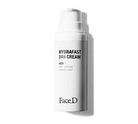 Face D - Hydrafast 24H, 50 ml, Crema Hidratante SPF 15 con Ácido Hialurónico y Higo Chumbo