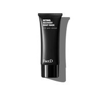 Face D - Mascarilla Nocturna de Retinol, 75 ml, Mascarilla Reestructurante Nocturna Retinol 0,3%, Tratamiento Regenerador Anti-Edad