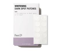 Face D - Parchetes Blanqueadores para Manchas Oscuras, 30 Unidades, Parche Invisible para Rostro y Cuerpo, Tratamiento Localizado Anti-Manchas