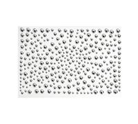 Face Gems Stickers | Silver Plated Punk Halloween C ostume - Adhesiv e Body Gems Stickers - for Photography Music Festival Concert Teenagers Girls Women Fashion Enthusiasts