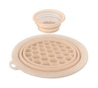 Face Ice Bath Bowl - Cold Basin for Skincare Routine | Thick Food Grade Silicone Container with Wide Opening, Facial Cooling Tool Reducing Puffiness Refreshing Skin 9.45x9.45x0.87 in