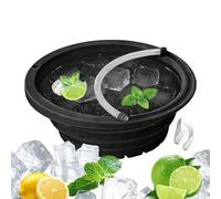 Face Ice Bath Bowl - Foldable Facial Cold Plunge Basin for Skin Care Routine | Portable Silicone Facial Tub, Ice Water Face Soaking Bowl for Home Salon Morning Routine Summer Use