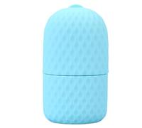 Face Ice Roller - Silicone Cooling Massage Tool, Compact Size With Ergonomic Handle, Smooth Skin Care Roller, Compact BPA-Less Material, For Home Travel Outdoor Use, Easy Maintenance