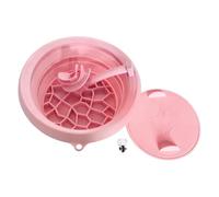 Face Ice Tub Bowl - Foldable Silicone Ice Facial Bowl | Portable Plunge Basin Cold Face Soak Container Spa Beauty Tool for Home, Travel, Camping Use, Soft Silicone