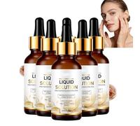 Face Lift Serum Anti-Aging Serum Essence Péptido Collagen, Lifting Restoring Skin Elasticity, Hydration Moisturizing and Firming, Collagen Silk Péptido Intensive Ampolla, Reduce Wrinkles Lines (6pcs)