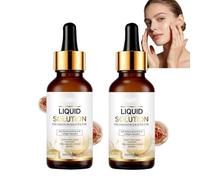 Face Lift Serum Anti-Aging Serum Essence Péptido Collagen, Lifting Restoring Skin Elasticity, Hydration Moisturizing and Firming, Collagen Silk Péptido Intensive Ampolla, Reduce Wrinkles Lines (2pcs)