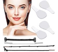 Face Lift Tape Hilos Tensores Faciales 80 Pcs Facial Patches Cinta Facial Impermeable Invisible Para Ocultar Las Arrugas Faciales Doble Mentón Línea V Cara Piel Tensada Cinta de Estiramiento Facial
