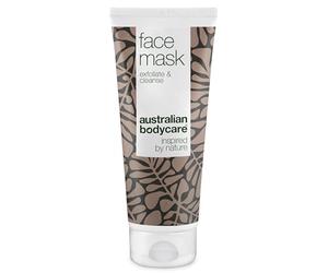 Face Mask de Australian Bodycare, 100 ml| Máscarilla exfoliante para espinillas | Para todo tipo de pieles |Máscarilla facial vegana con aceite de árbol del té australiano de calidad farmacéutica