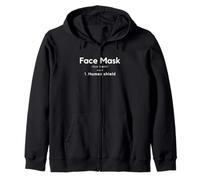 Face Mask Human Shield Social Distancing Mask Definition Sudadera con Capucha