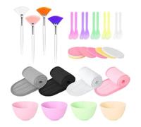 Face Mâşķ Making Kit - 37 Piece DIY Skincare Mixing Tool Set