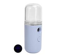 Face Mini Pulverizador Facial, Pulverizador de Niebla Facial de Mano, Recargable, Hidratante, Mini Botella de Spray, Nano Spray, Humidificador Facial (morado claro)