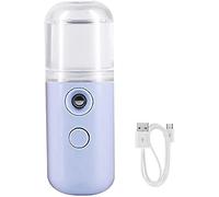 Face Mist Steamer Portable Vapor USB Recargable Práctico pulverizador de niebla para la piel hidratante diaria Herramienta de maquillaje - Azul 30 ml durabilidad y comodidad