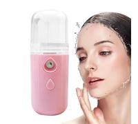 Face Mister - Atomización Hidratante Nano Mister, práctico pulverizador portátil | Pulverizador facial portátil con depósito de agua visual de 30 ml, vaporizador facial con niebla fría R
