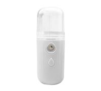 Face Mister - Nano Mist Sprayer, práctico pulverizador de niebla portátil | Depósito de agua visual de 30 ml, atomización hidratante, nano mister, vaporizador facial recargable por USB para el cuidado