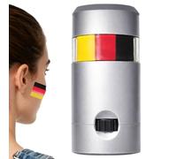 Face Paint Crayons, Body Painting Sticks, 2.76x1.69x0.59 Inches Football Face Paint with Vibrant Colors, Party Faces Paints, Body Art Crayons with Smooth Application, Faces Paints for Concert