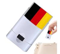 Face Paint - Crayons Set Flag Color Body Makeup Stick | Safe Easy Apply Washable Face And Body Art Sticks for Soccer, Football, Baseball, Softball Sports or Event Use