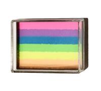 Face Paint Kit - Rainbow Body Palette, 6-Colour Watercolor Makeup Set, Painting Supplies | Herramienta Cosmética Profesional Para Cumpleaños, Halloween, Festivales, Escenarios Y Eventos De C