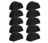 Face Paint Sponges - Soft Water Drop and Semi-Circular Makeup Sponges | 10-Pack for Body & Face Painting, Finger Painting, Gradient Blending, Art Sponge for Kids and Adults