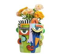 Face Planter - Decorative Plant Pots | Face Planter Pot | Funny Flower Pots | Art Vase Resin Bonsai Holder Container Home Decor for Outdoor Indoor Garden Patio Lawn