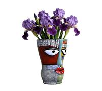 Face Planter - Head Planter Statue, Abstract Garden Vase Decor | Head Flower Pots | Heads Planters Statue For Table Shelf Balcony Patio Garden Porch Living Room Kitchen Entryways